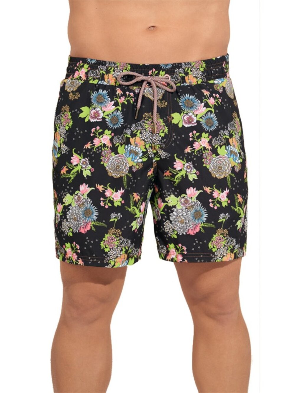Maaji Black Bouquete Sailor Men Trunks